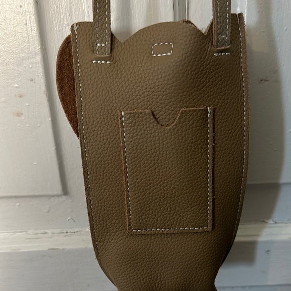 « REPOSH » »Brown Leather Crossbody Bag - Picture 6 of 12